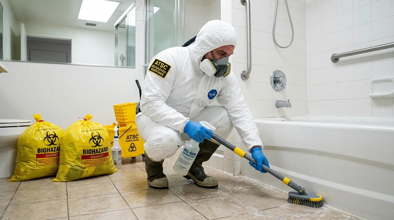 Decontamination equipment deployed for Blood Cleanup in Naples